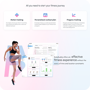 BodyBuddy website design